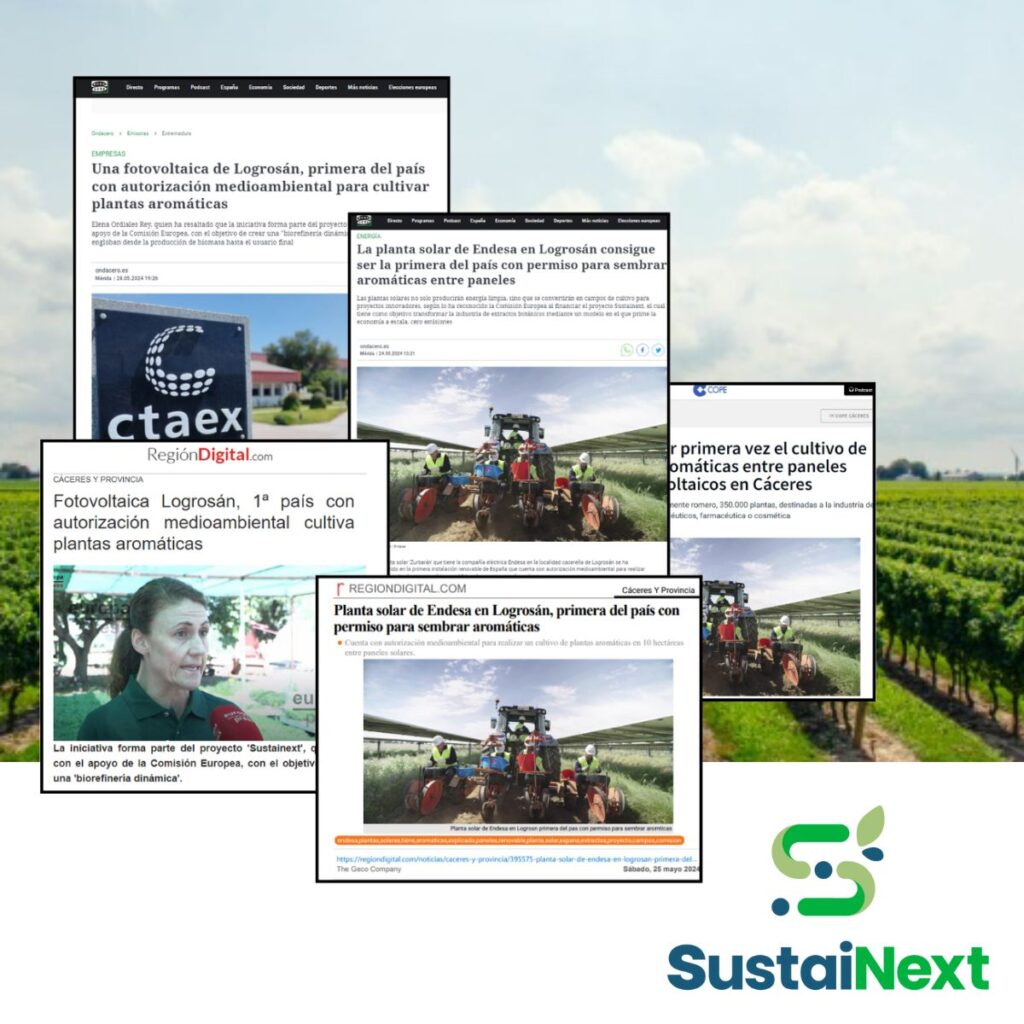 SUSTAINEXT project and its flagship plant featured in the Spanish ...